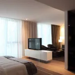 Porro' s aesthetical and technical quality for the rooms of Roomers Hotel, Baden-Baden