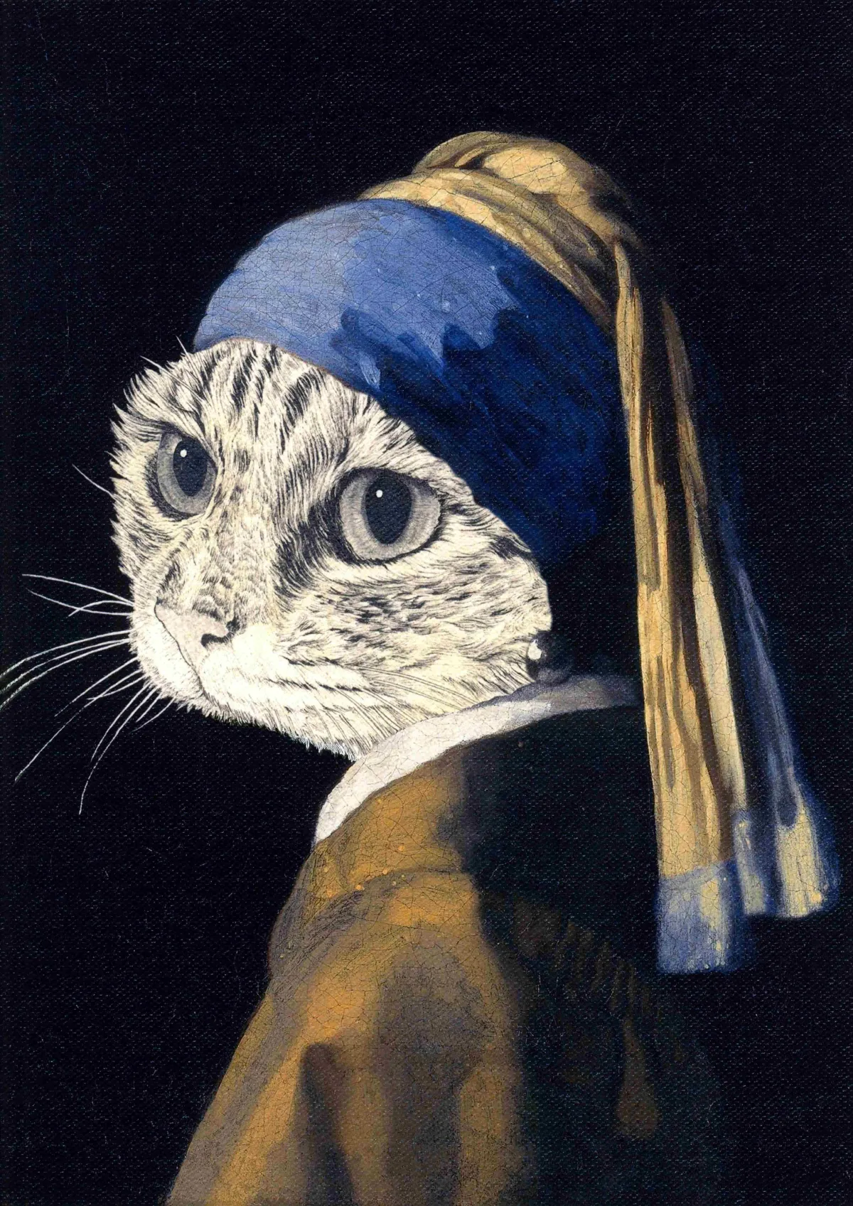 Vermeer Cat - JAPAN edition of 10 - Takahiro Yamada