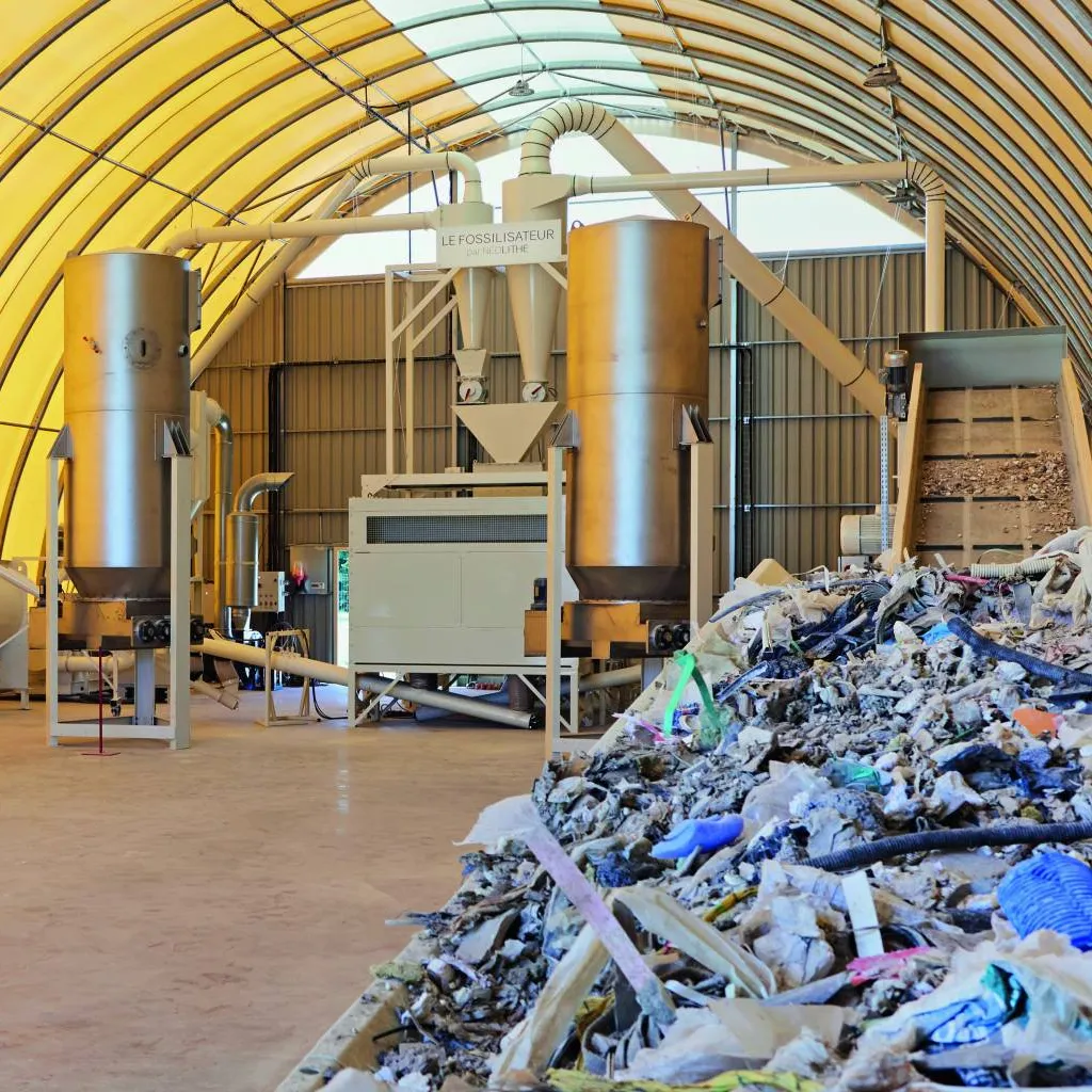 Fossilisation Accélérée des déchets