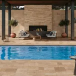 CARRELAGE EFFET TRAVERTIN TIBER ( Made in France)