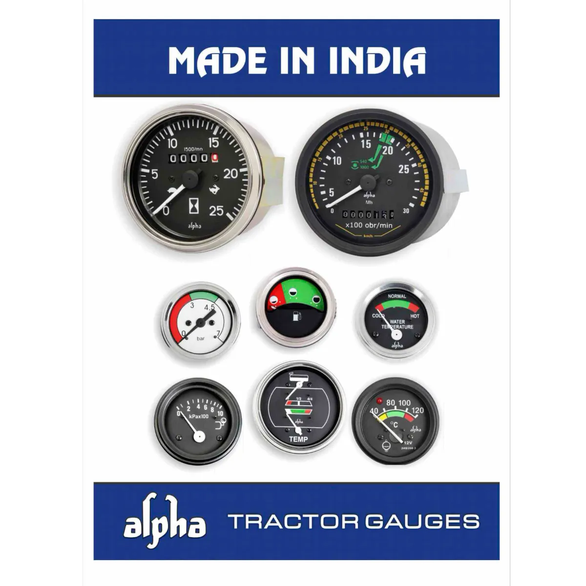 Tractor parts Gauges Meters