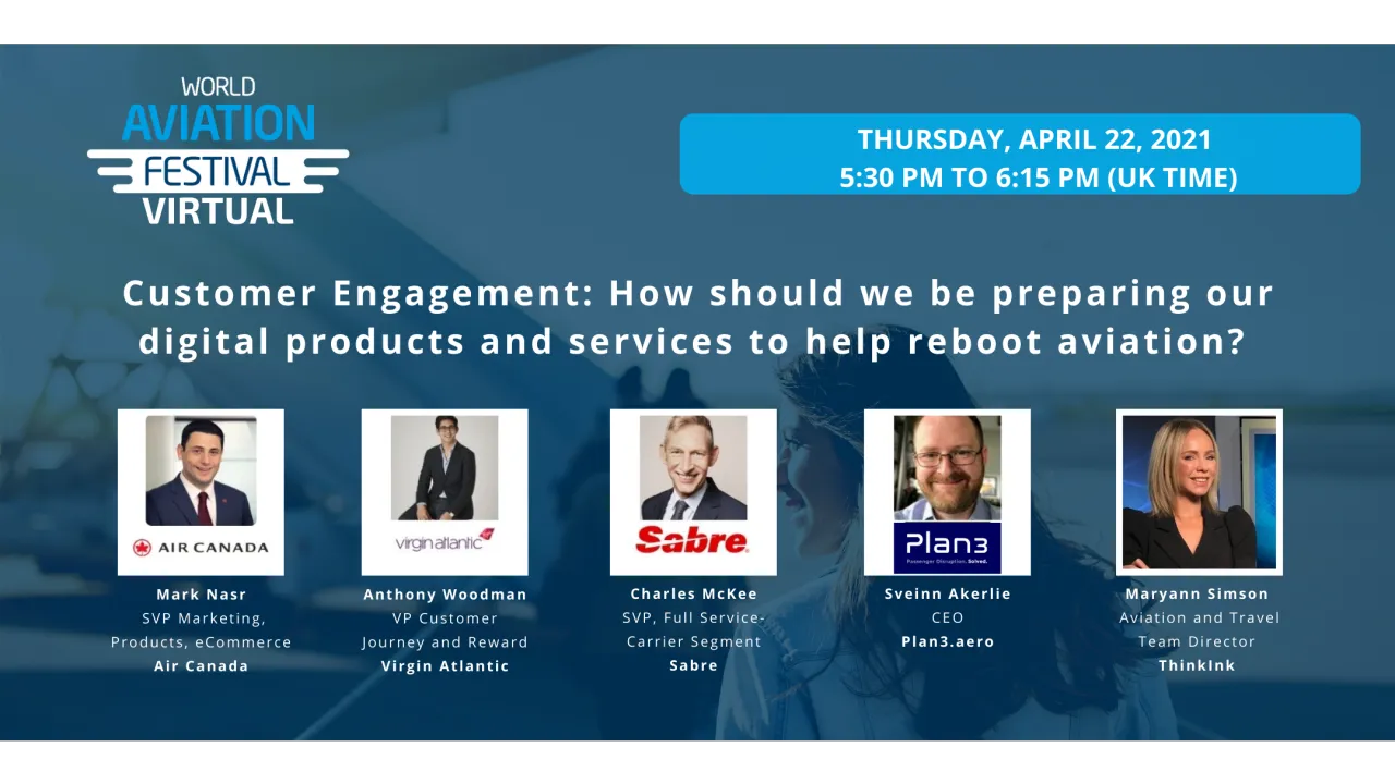 Customer Engagement: How should we be preparing our digital products and services to help reboot aviation?