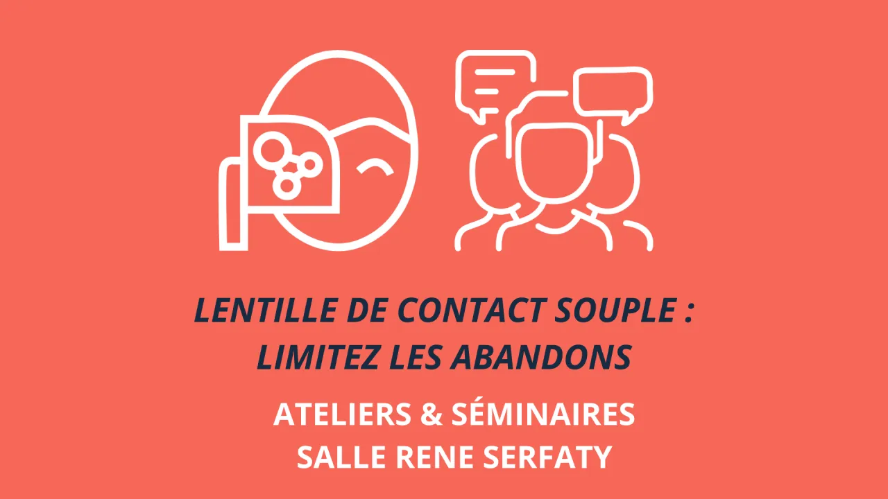 Lentille de contact souple : limitez les abandons