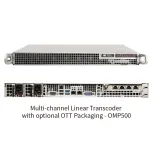 Multi-channel Linear Transcoder with optional OTT Packaging