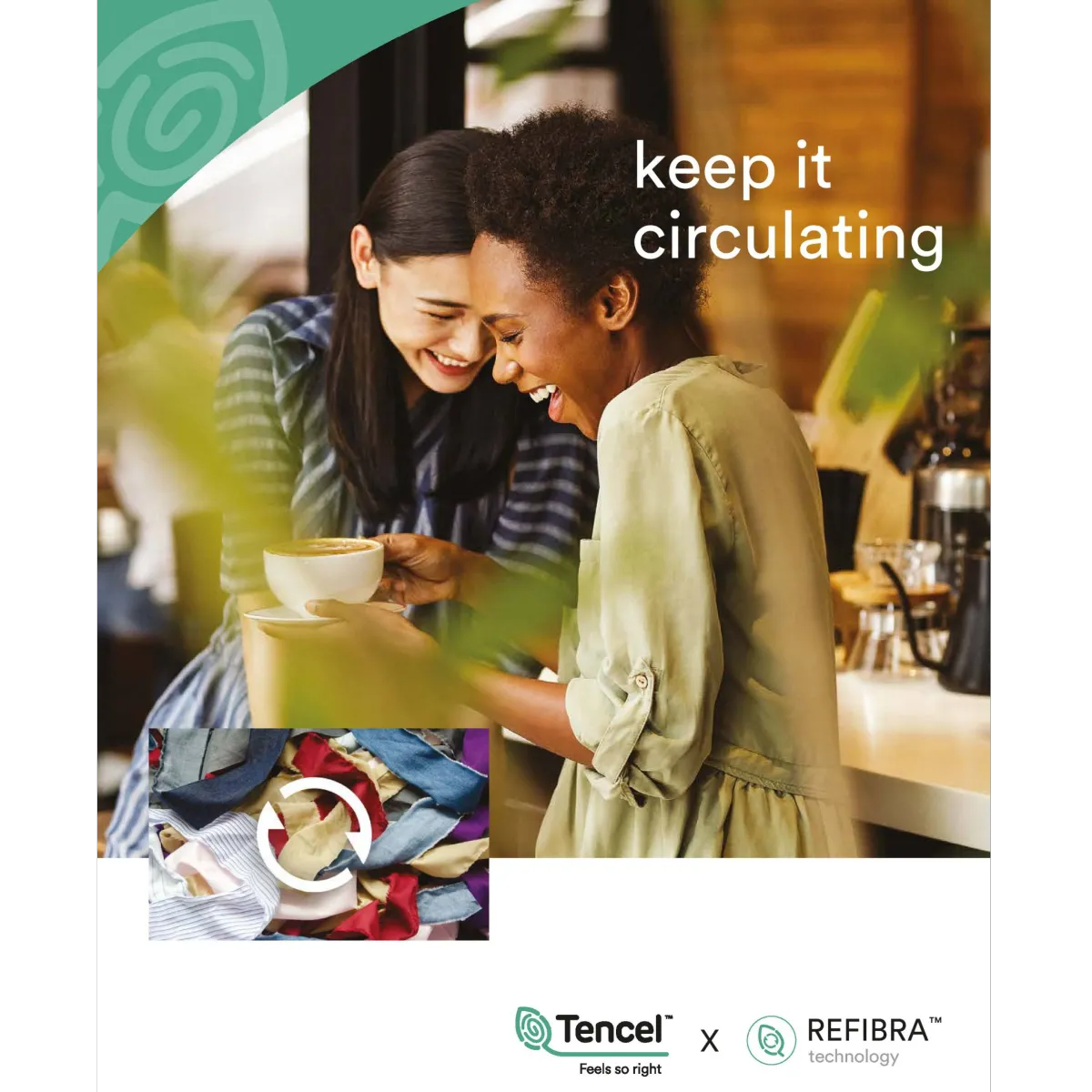 TENCEL™ x REFIBRA™ technology