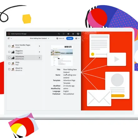 Global content management and delivery through any channel and at every scale