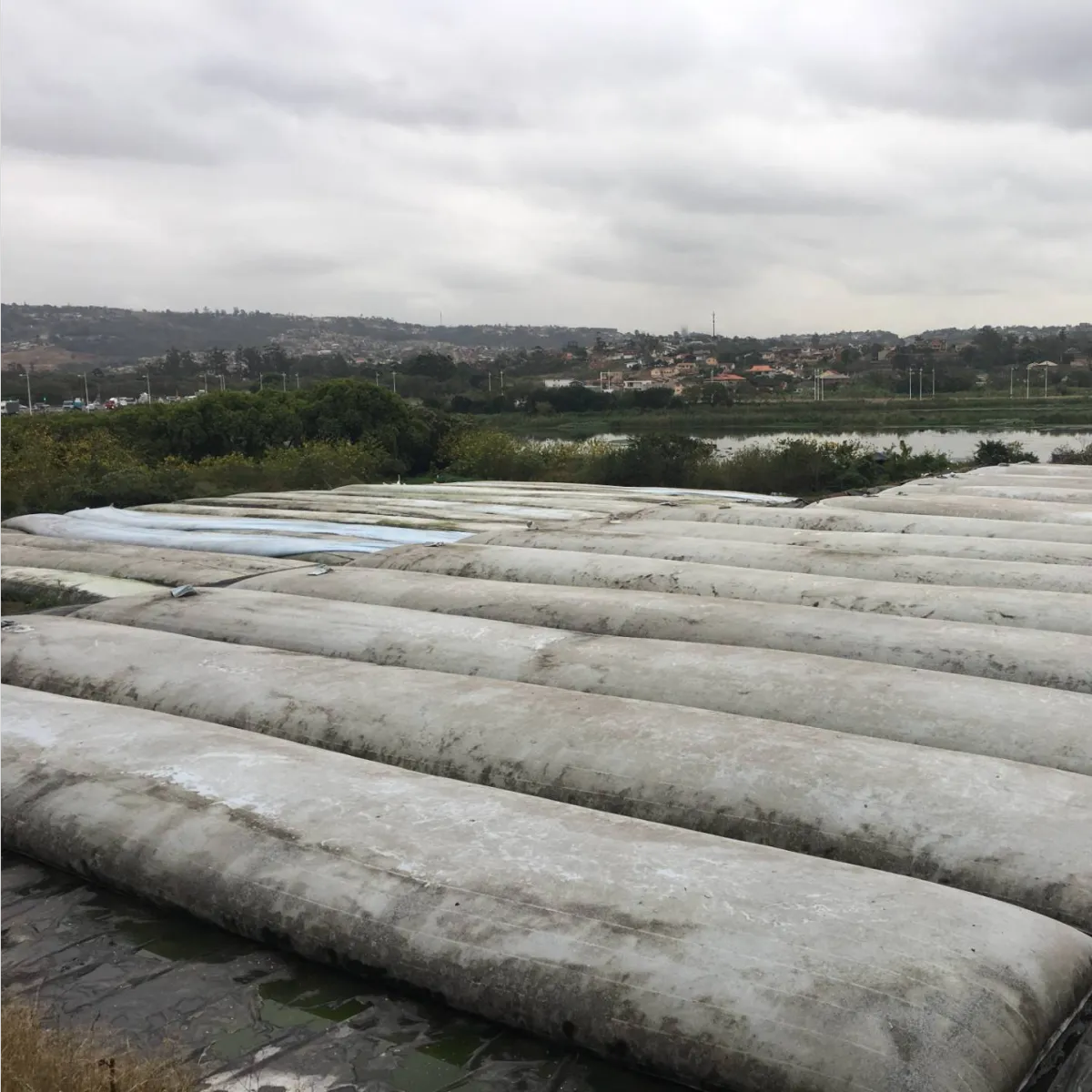 Wastewater Treatment Works Dam Dredging and Dewatering