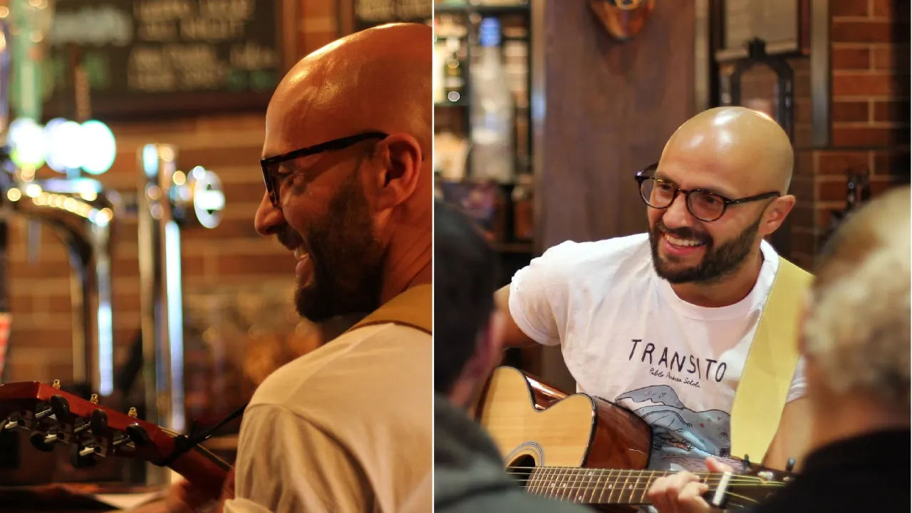 Original live music acoustic with Pablo Andrea