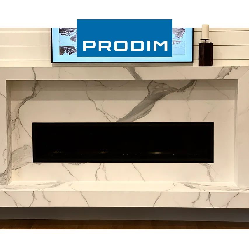 Fireplace project by Stone Distribution Center