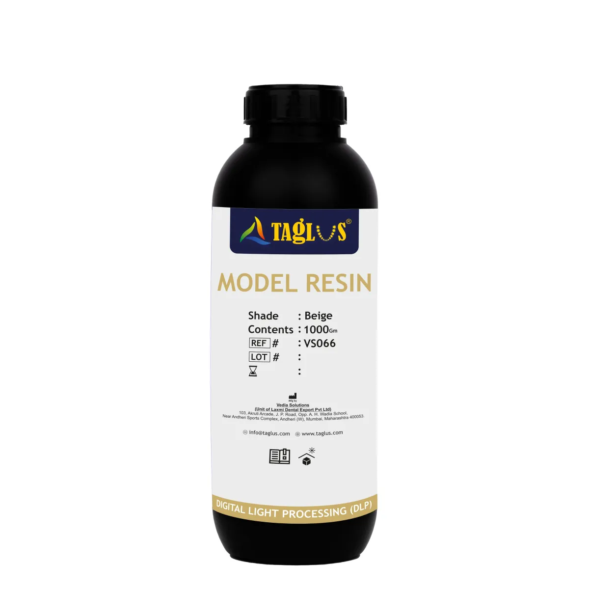 Taglus Model Resin (Beige/ Odourless / Water Washable)