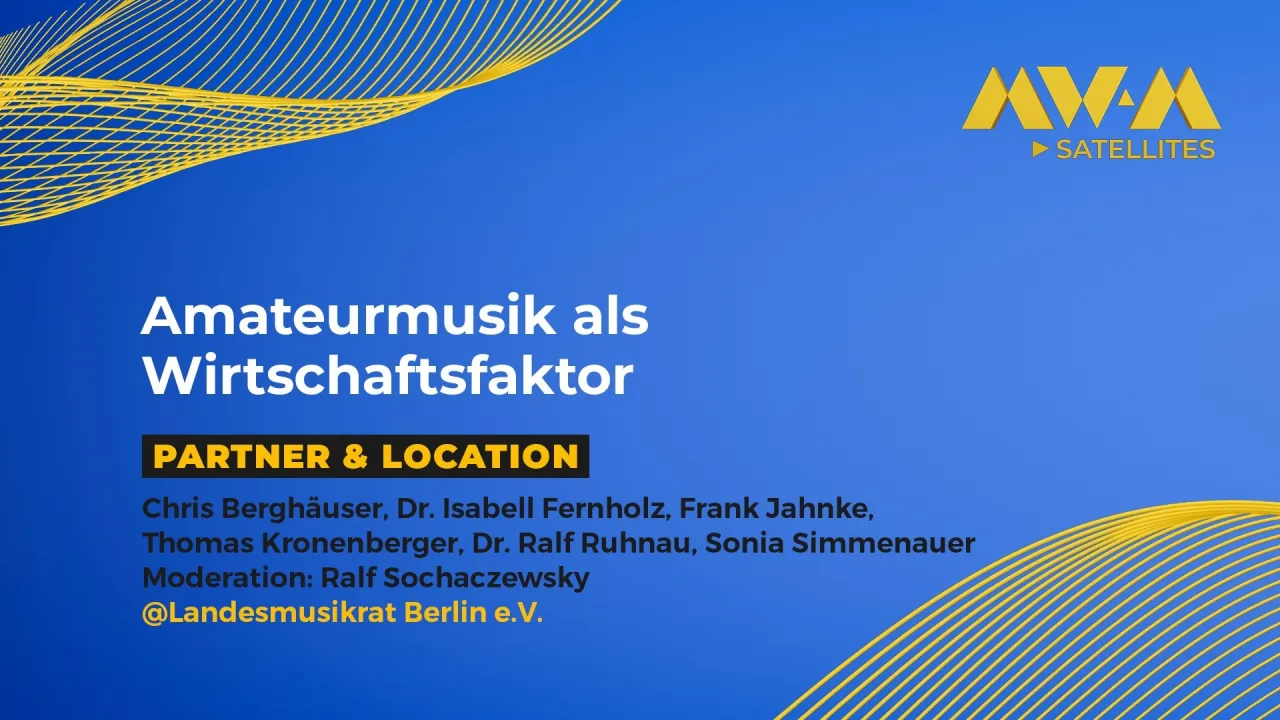 Amateurmusik als Wirtschaftsfaktor