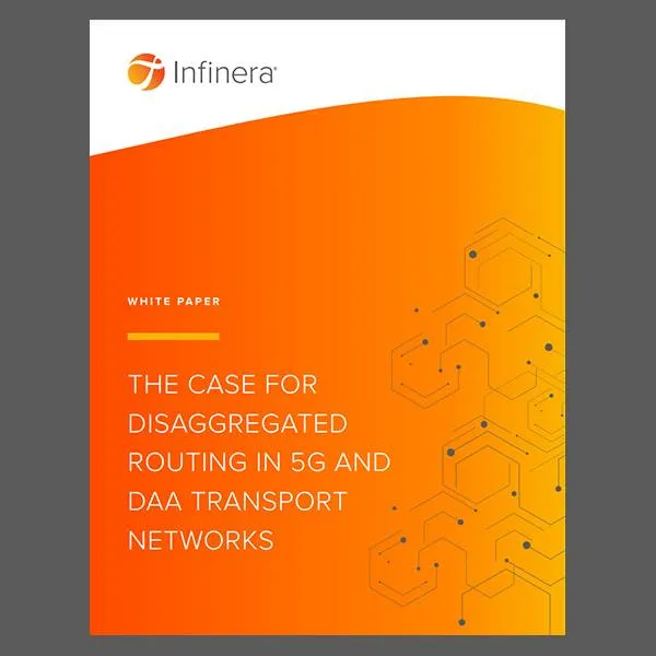 The Case for Disaggregated Routing in 5G and DAA Transport Networks