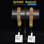 Ruby + Emerald Bangles