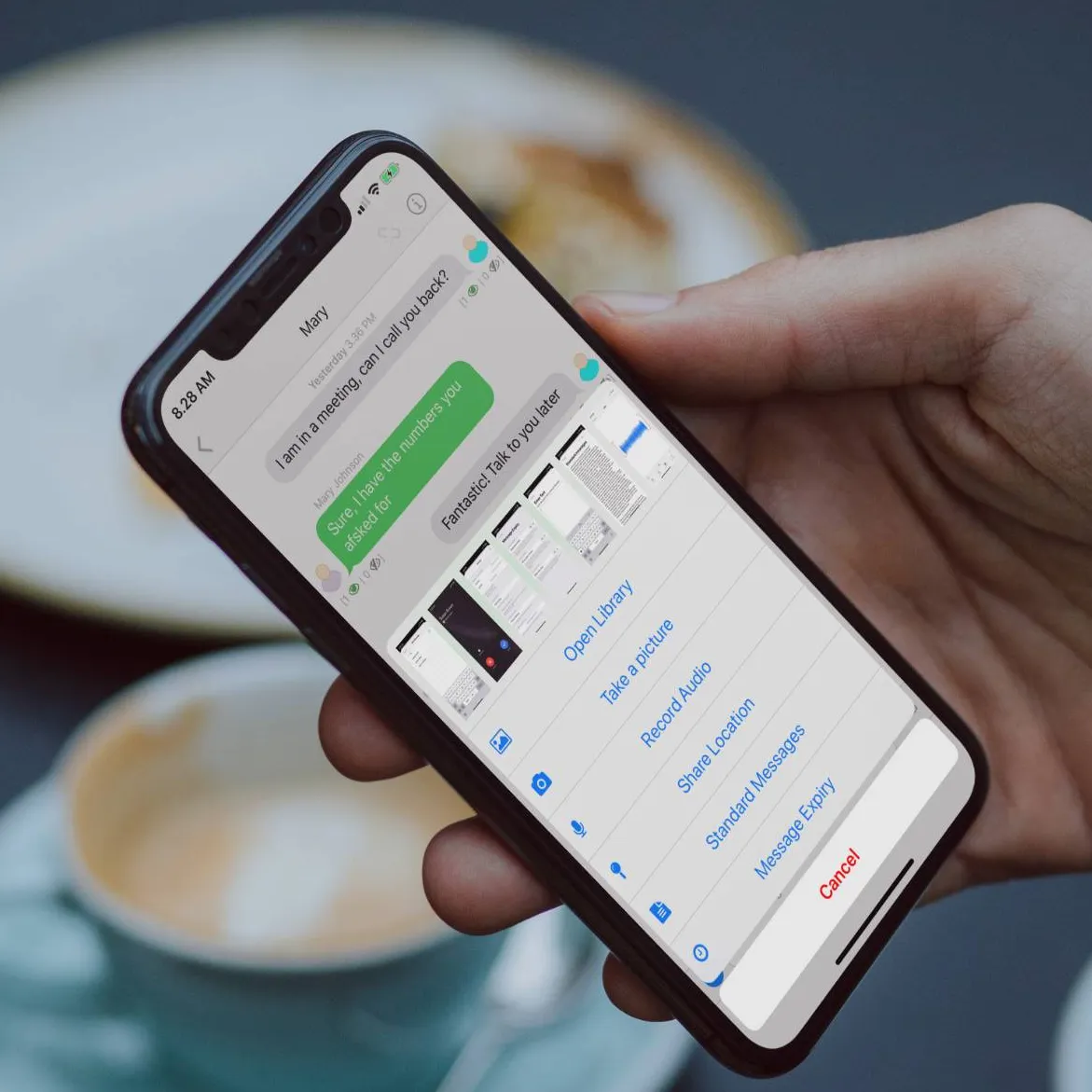 Secure Communications for smartphones