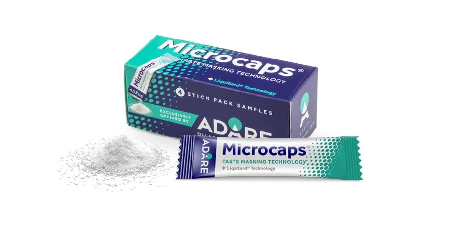 Microcaps(R) Taste Masking Technology