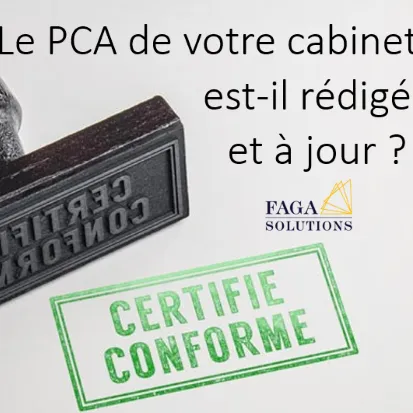 PCA - L'avez-vous ? (Clé en main) Plan de continuité des activités