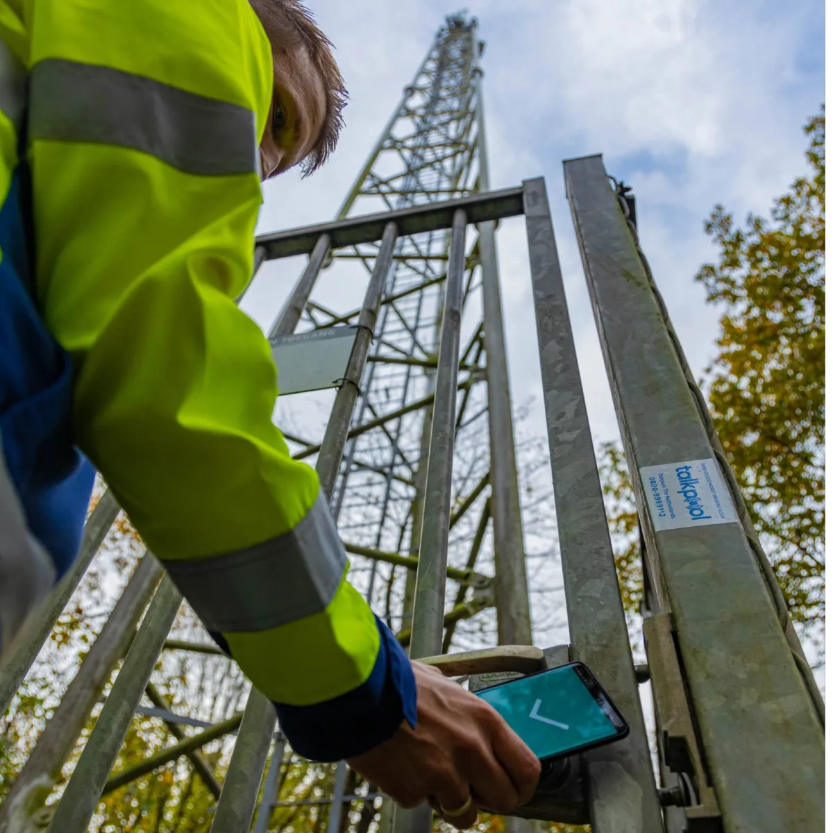 The iLOQ S50 mobile access management solution for the utilities industry