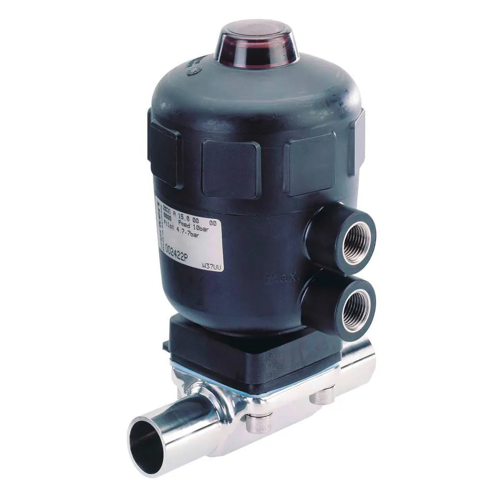 Type 2031 - 2/2-way diaphragm valve with pneumatic plastic actuator (Type CLASSIC)