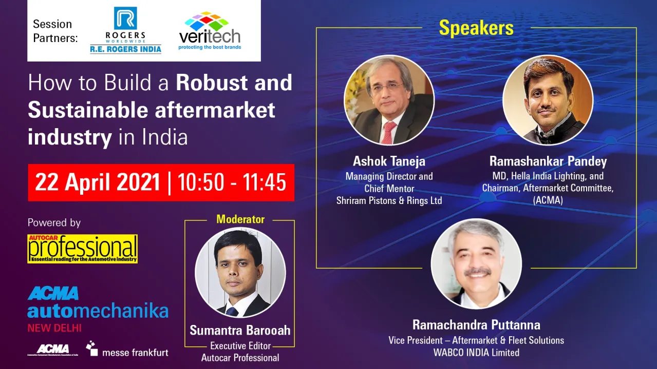 How to Build a Robust and Sustainable Aftermarket Industry in India powered by Autocar Professional