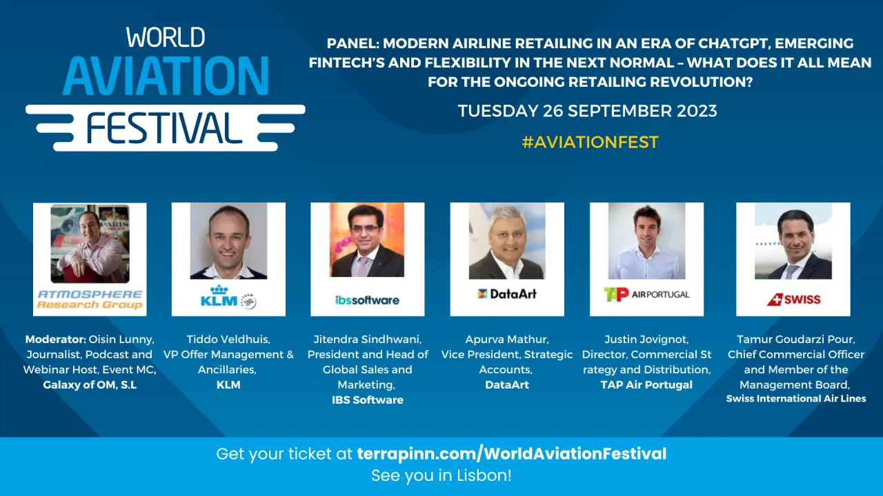 Panel: Modern airline retailing in an era of ChatGPT, emerging FinTech’s and flexibility in the next normal – What does it all mean for the ongoing retailing revolution?