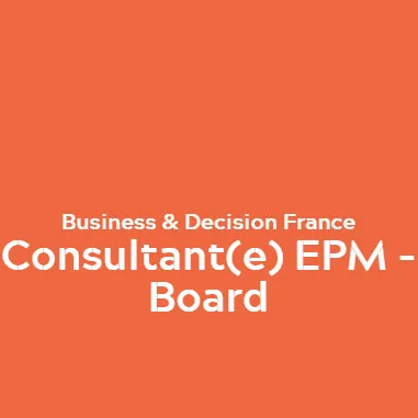 Consultant(e) EPM - Board