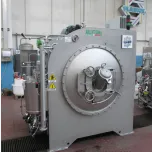 Open pocket rotary machine at high temperature for dyeing, washing and centrifuge of garments, hosiery and seamless mod. ARC/HT