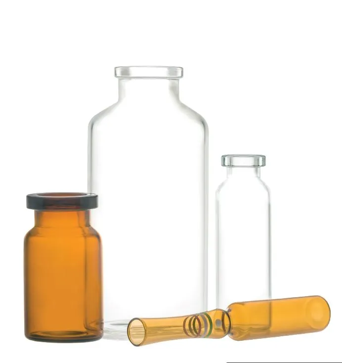Injectable vials & Ampoules in tubular glass