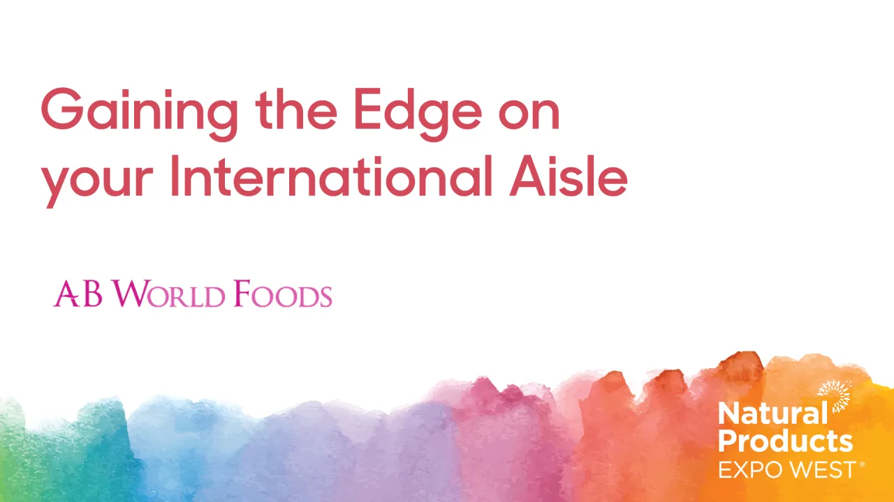 Gaining the Edge on your International Aisle