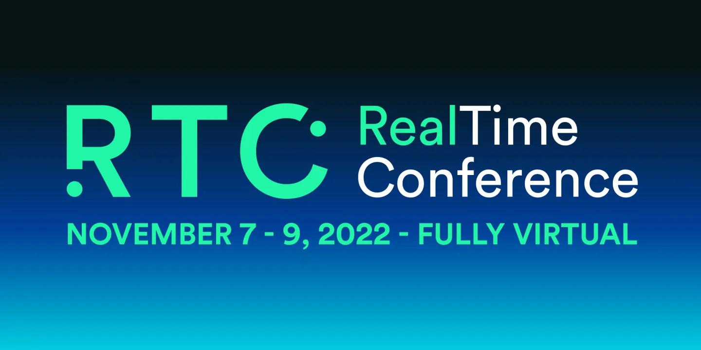 RealTime Conference: November 7-9, 2022
