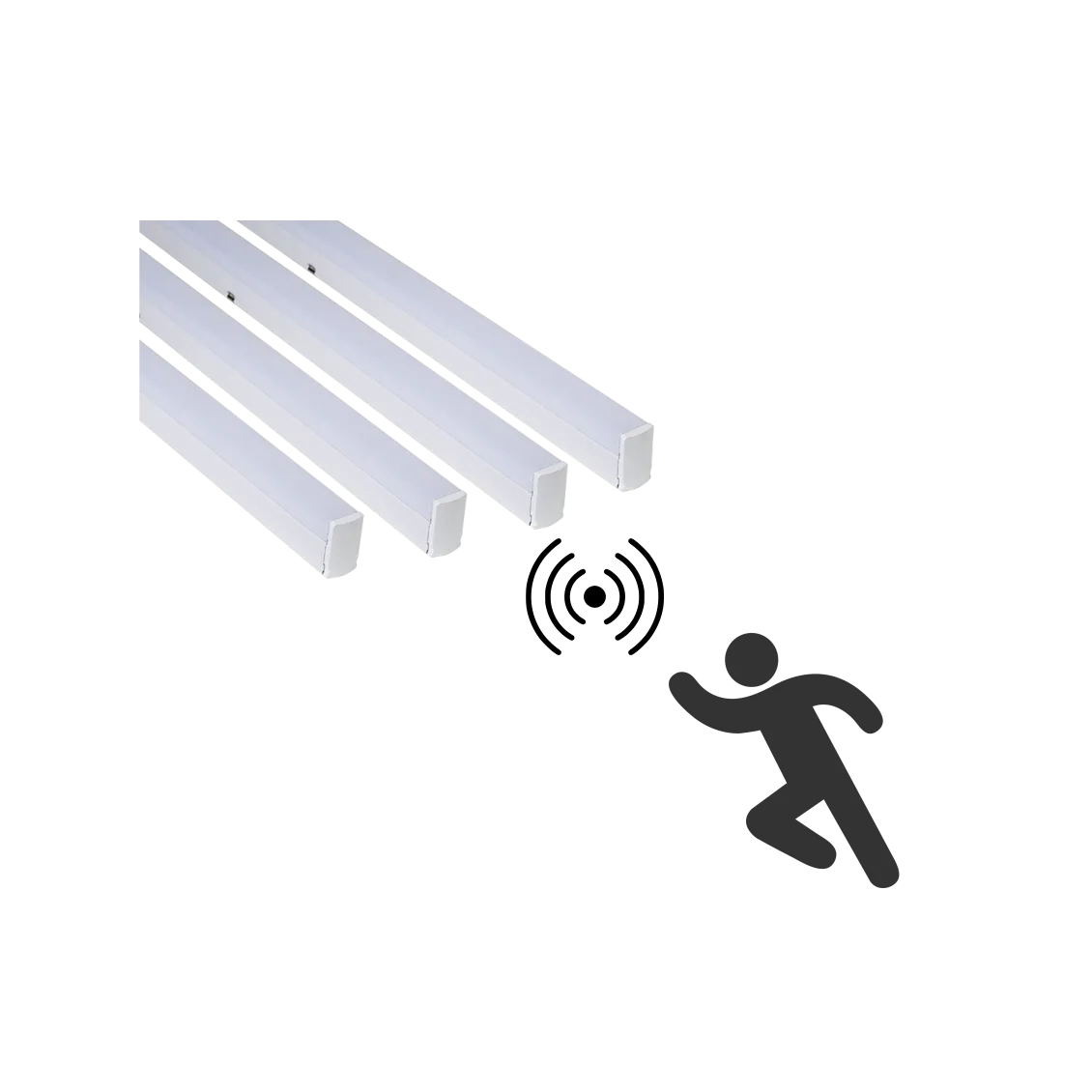 Motion Sensor Tubelight (On/Off) / Dimmable