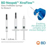 BD Neopak(TM) XtraFlow(TM) Glass Prefillable Syringe for Biotech - Enabling the delivery of complex and viscous biologics