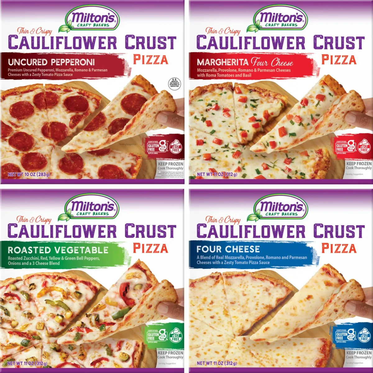 Cauliflower Crust Pizza