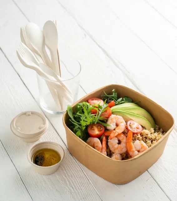 SQUARE PAPER BOWL RANGE