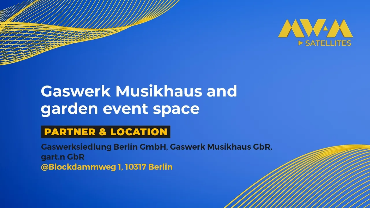 Gaswerk Musikhaus and garden event space
