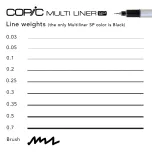 Copic Multiliner Pens