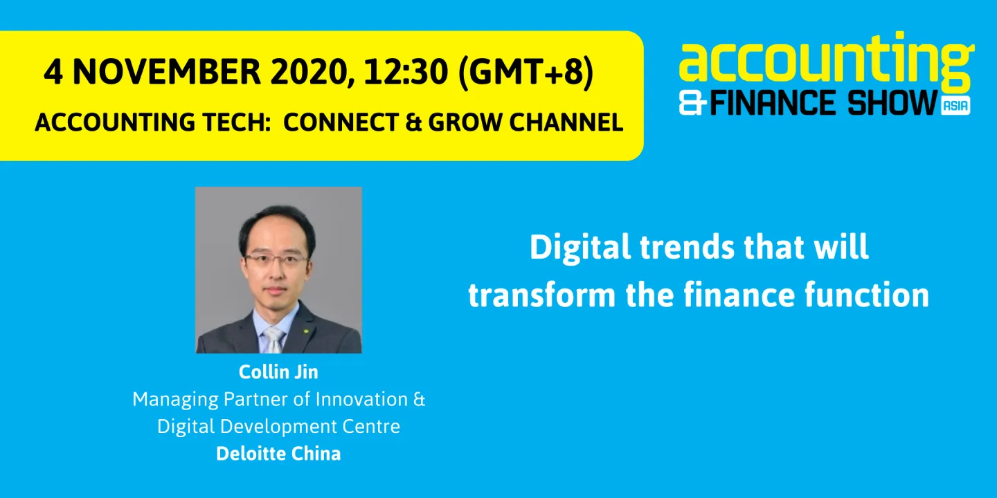 Digital trends that will transform the finance function