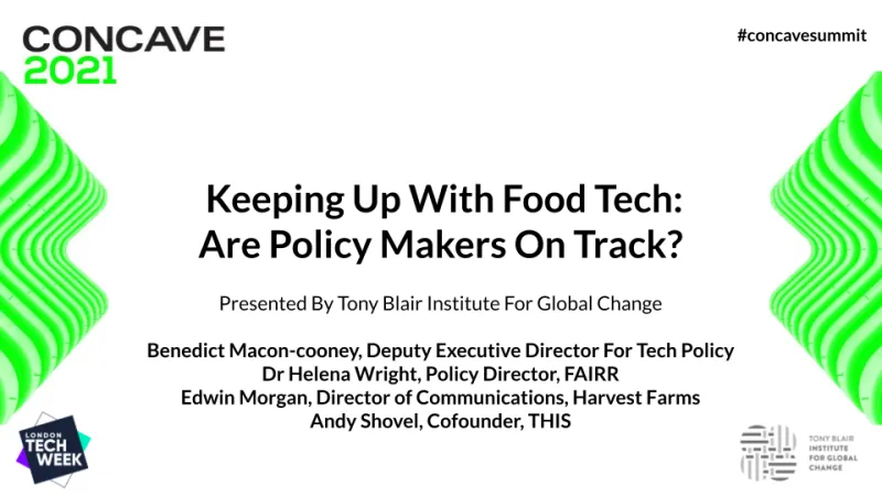 Keeping up with Foodtech: Are Policymakers on Track?
