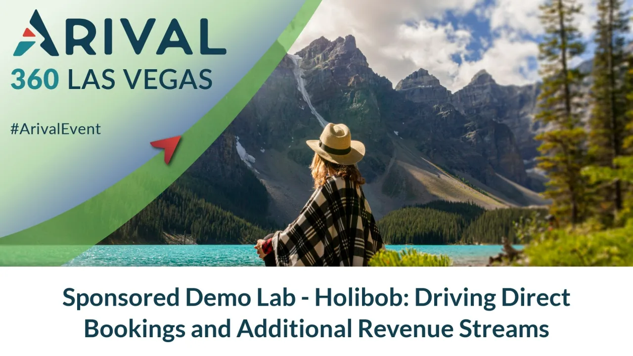 Sponsored Demo Lab - Holibob: Driving Direct Bookings and Additional Revenue Streams