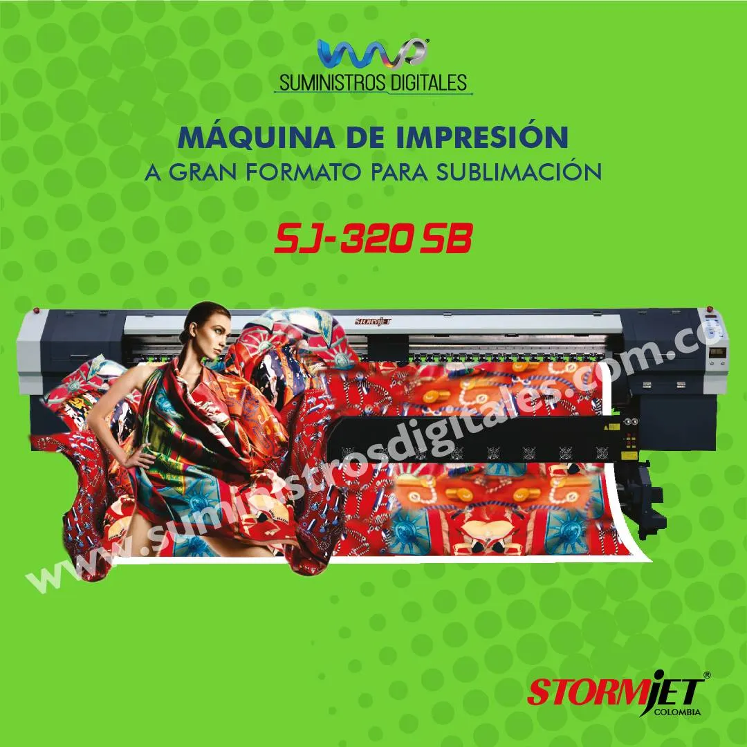 SJ-320 SB IMPRESORA A GRAN FORMATO PARA SUBLIMACION