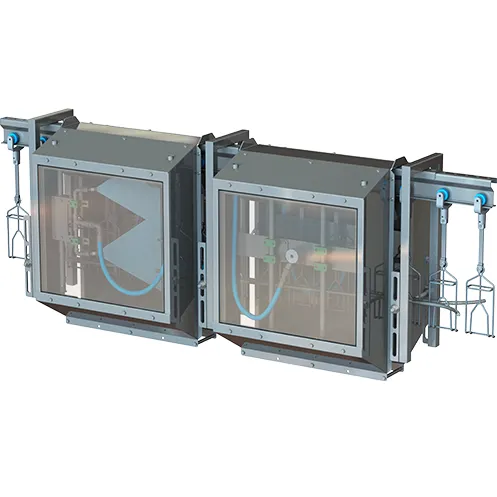 Slaughterhouse hook washing