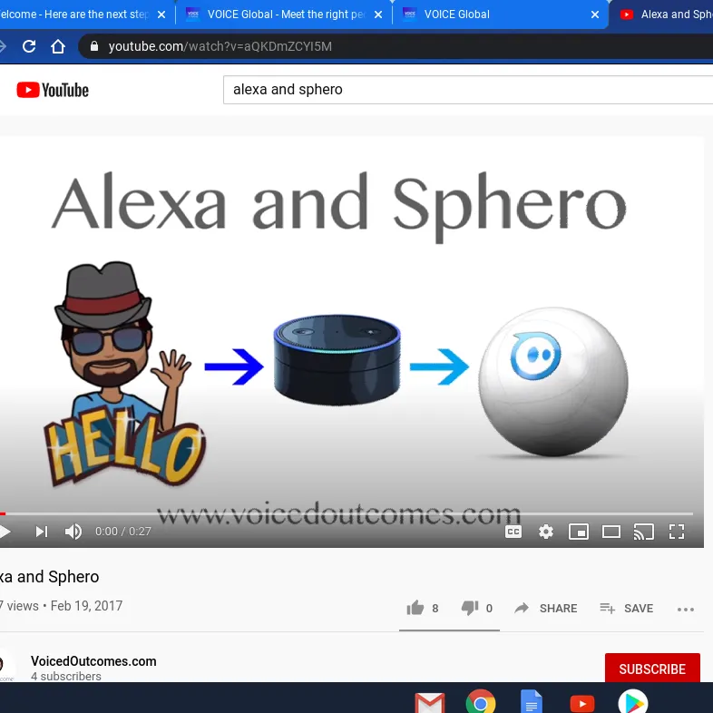 Sphero and Alexa
