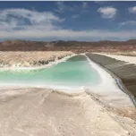 Lithium Evaporation Pond, Atacama desert (Chile)