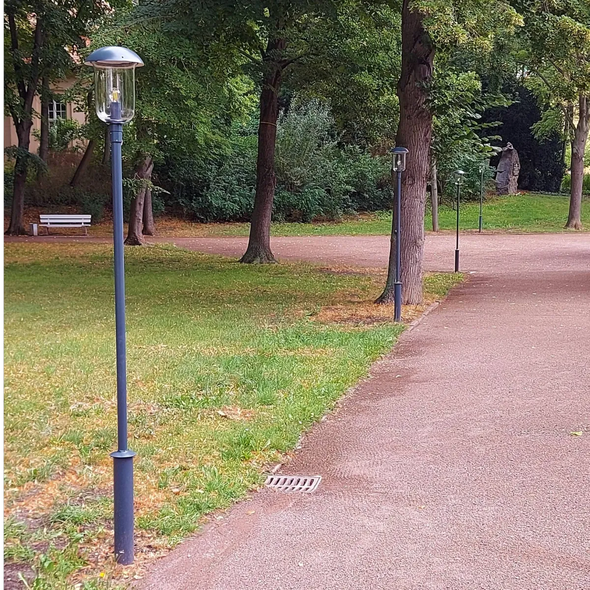 Rekonstruktion nach historischer Vorlage - Frisches Licht im Kurpark in Bad Lauchstädt