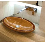 Szkilnik Design Luxury wooden washbasin model Lagoon