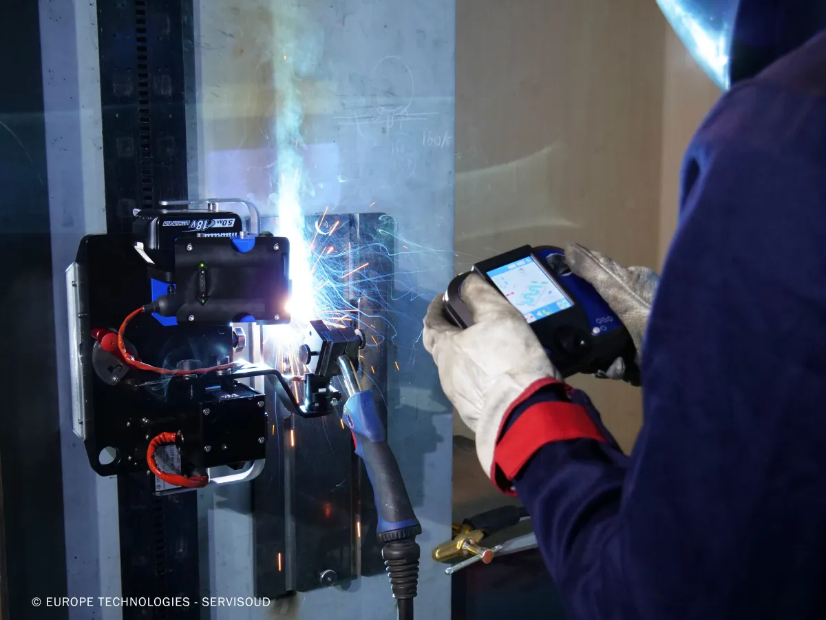SERVIBOT - Welding carriage