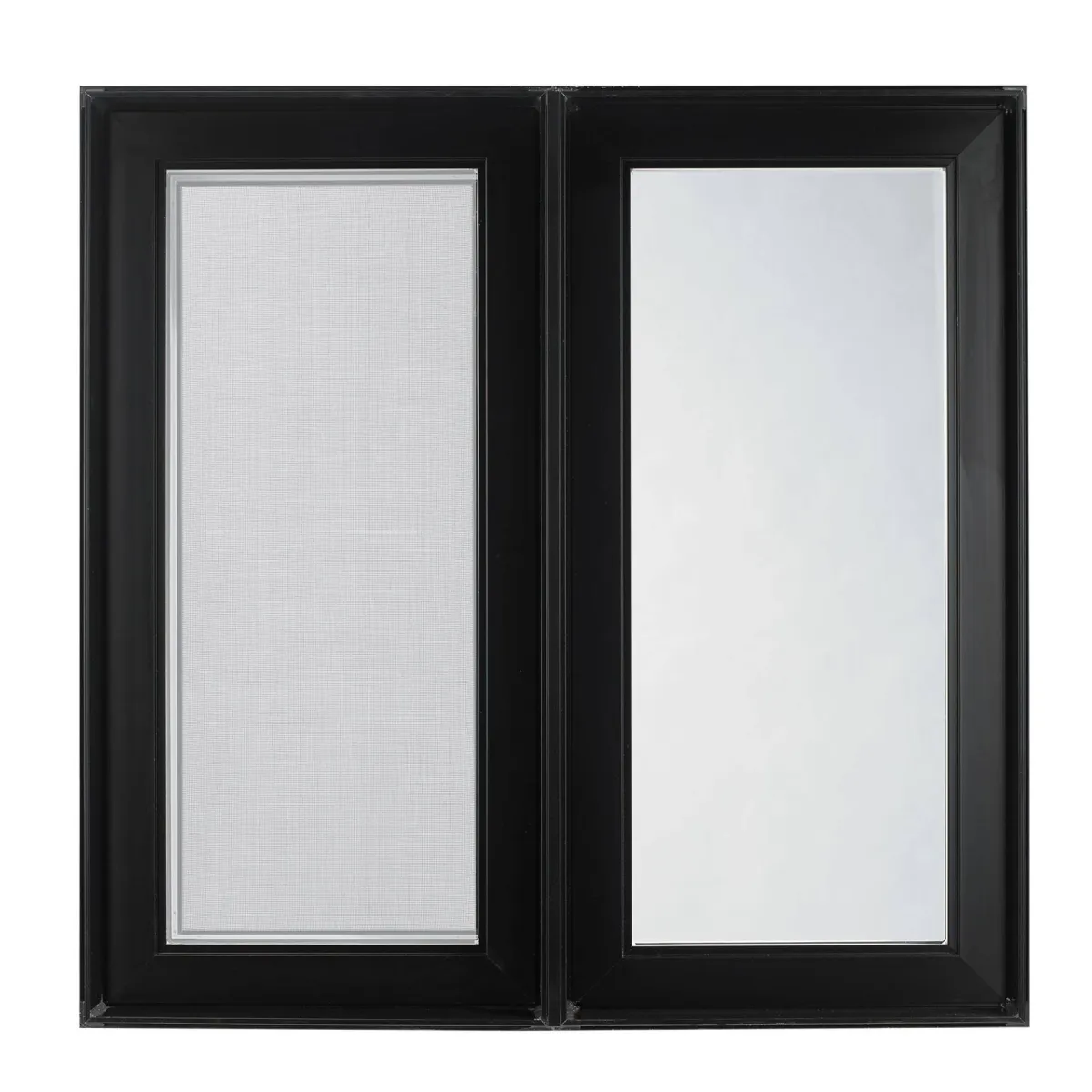 Fenêtre en aluminium à battant-auvent B-45 - ouverture extérieure