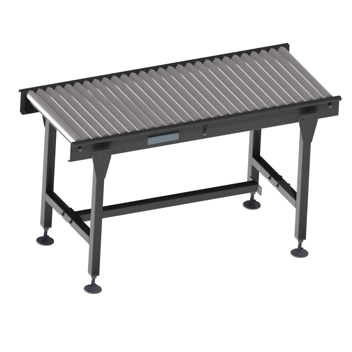 Straight driven-roller conveyor