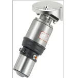 Type 2105 - Tank bottom diaphragm valve with pneumatic actuator in stainless steel (Type ELEMENT) for decentralised automation