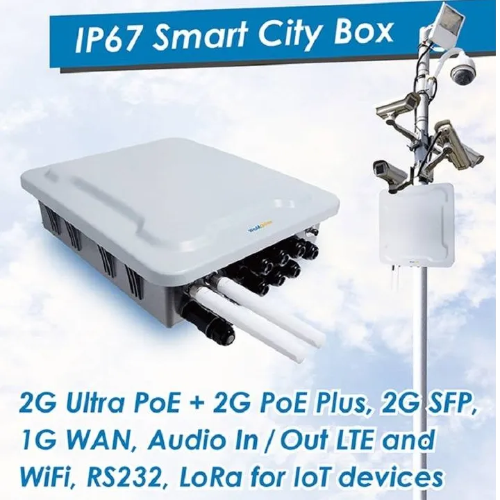 Embedded Smart City Box / IP67 Connectivity Solution