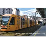 Modern 100% Low-floor Tramcar for Turkey